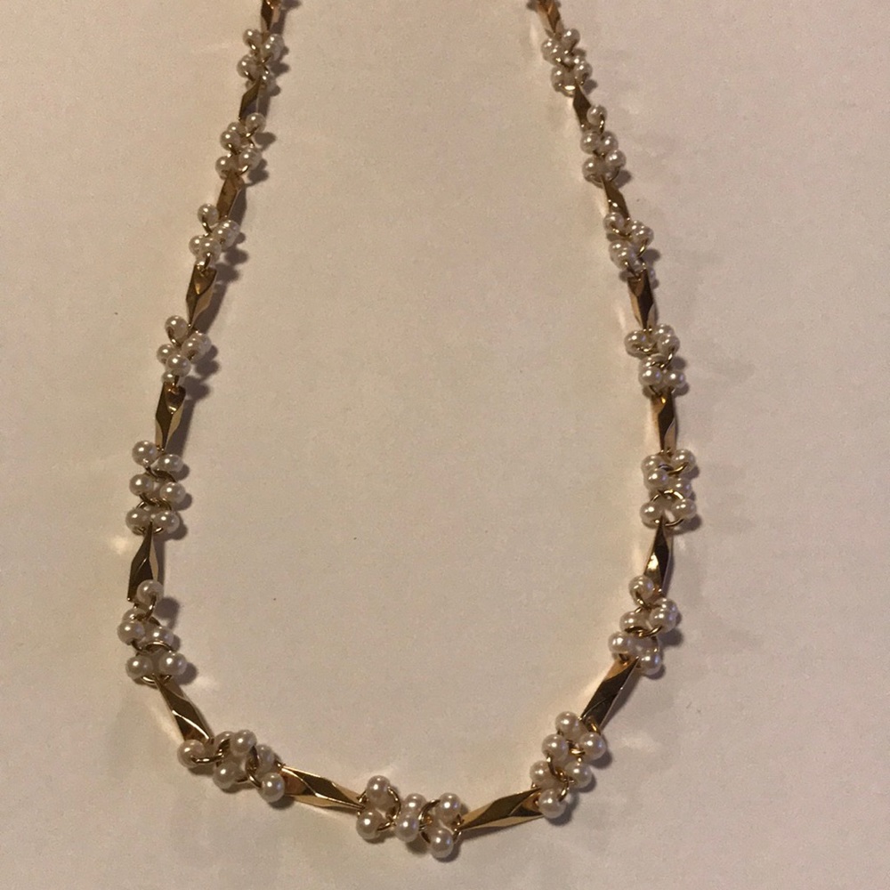 Pearl and Gold Necklace
